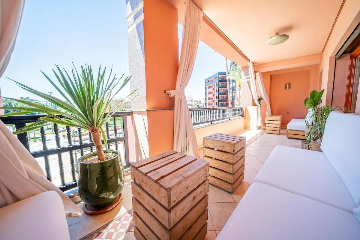 Luxury Gueliz Apartman Marrákes