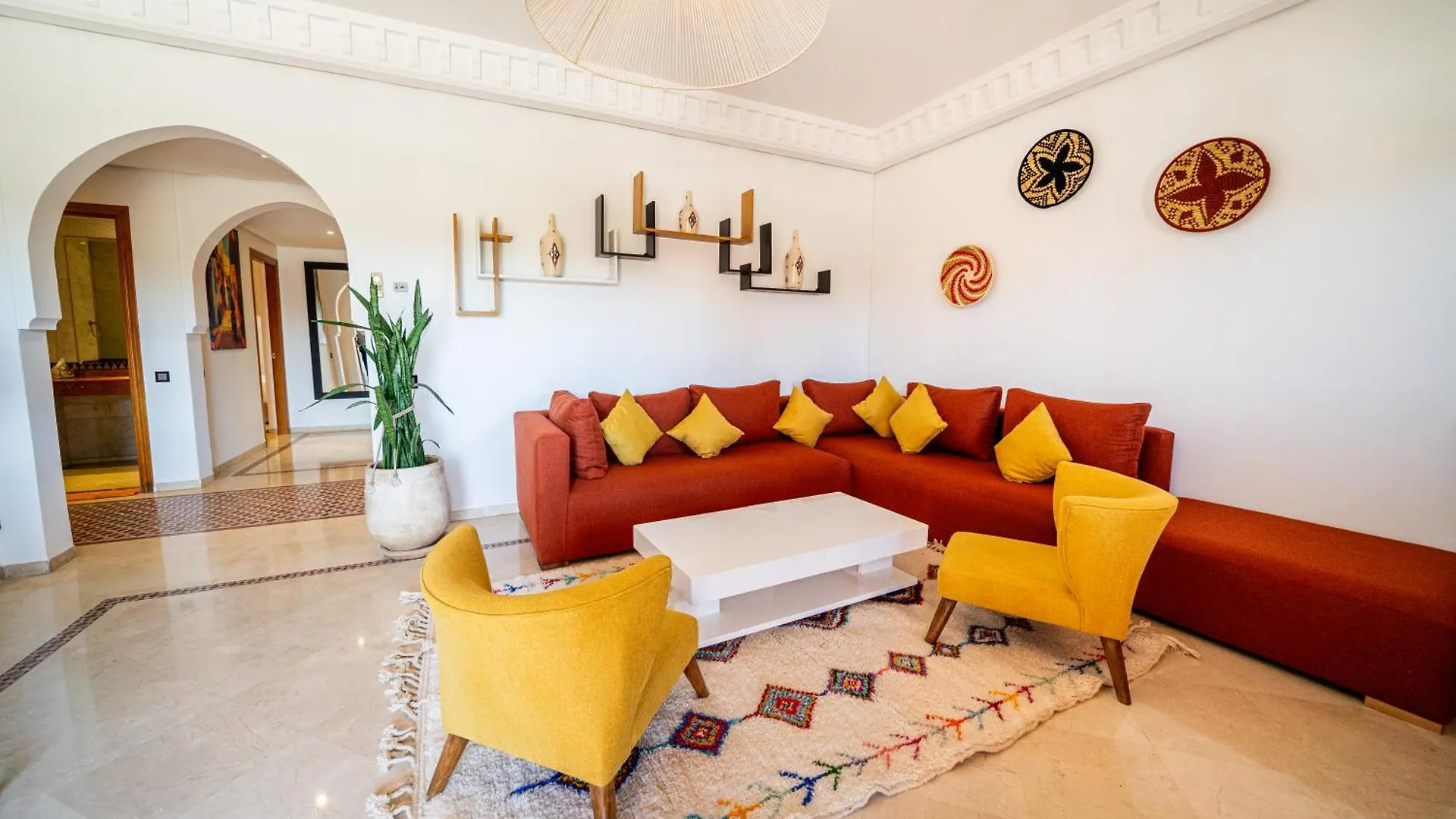 Luxury Gueliz Daire Marakeş Fas